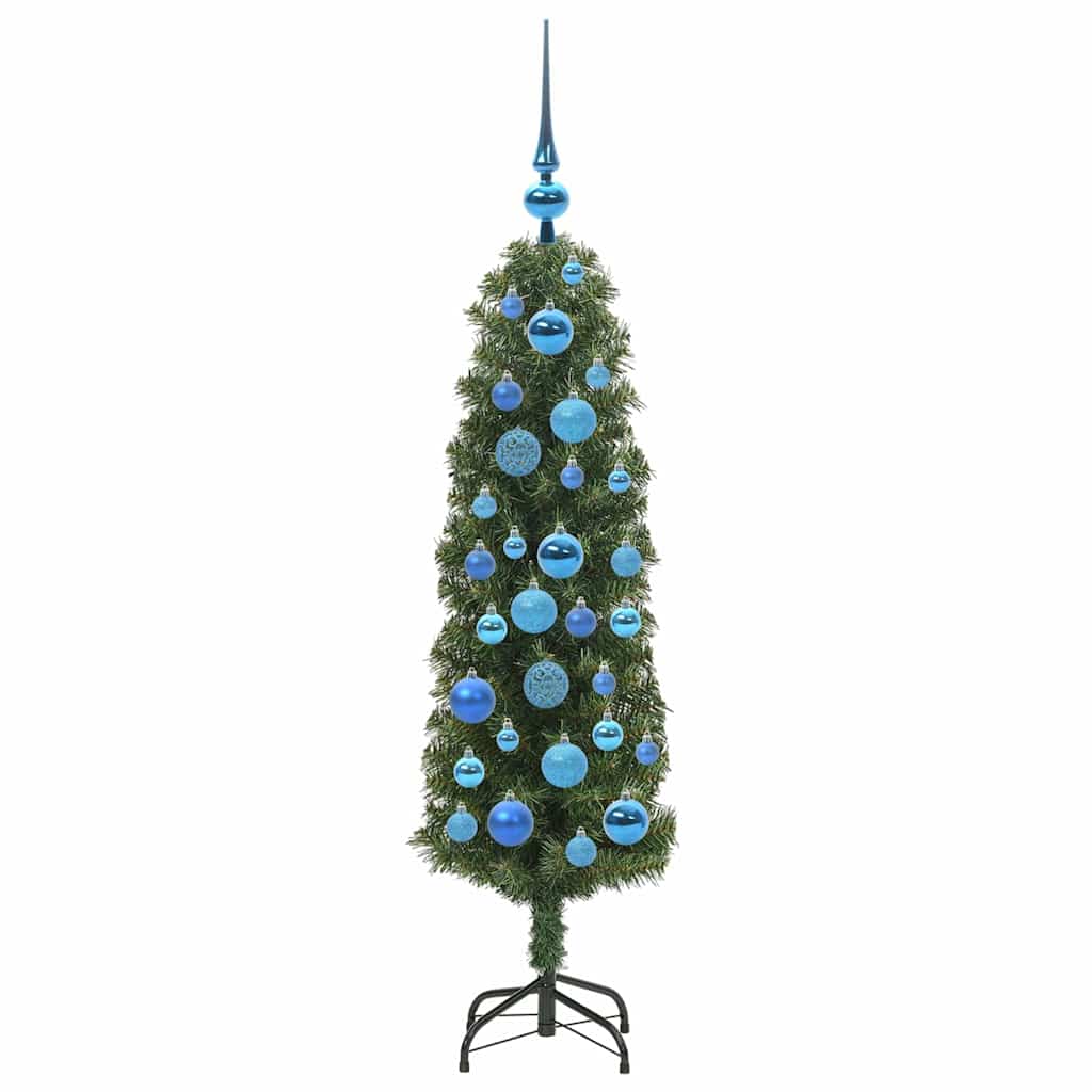 Künstlicher Weihnachtsbaum mit 150 LEDs mit Ständer Grün 120 cm