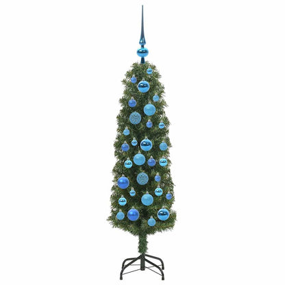 Künstlicher Weihnachtsbaum mit 150 LEDs mit Ständer Grün 120 cm
