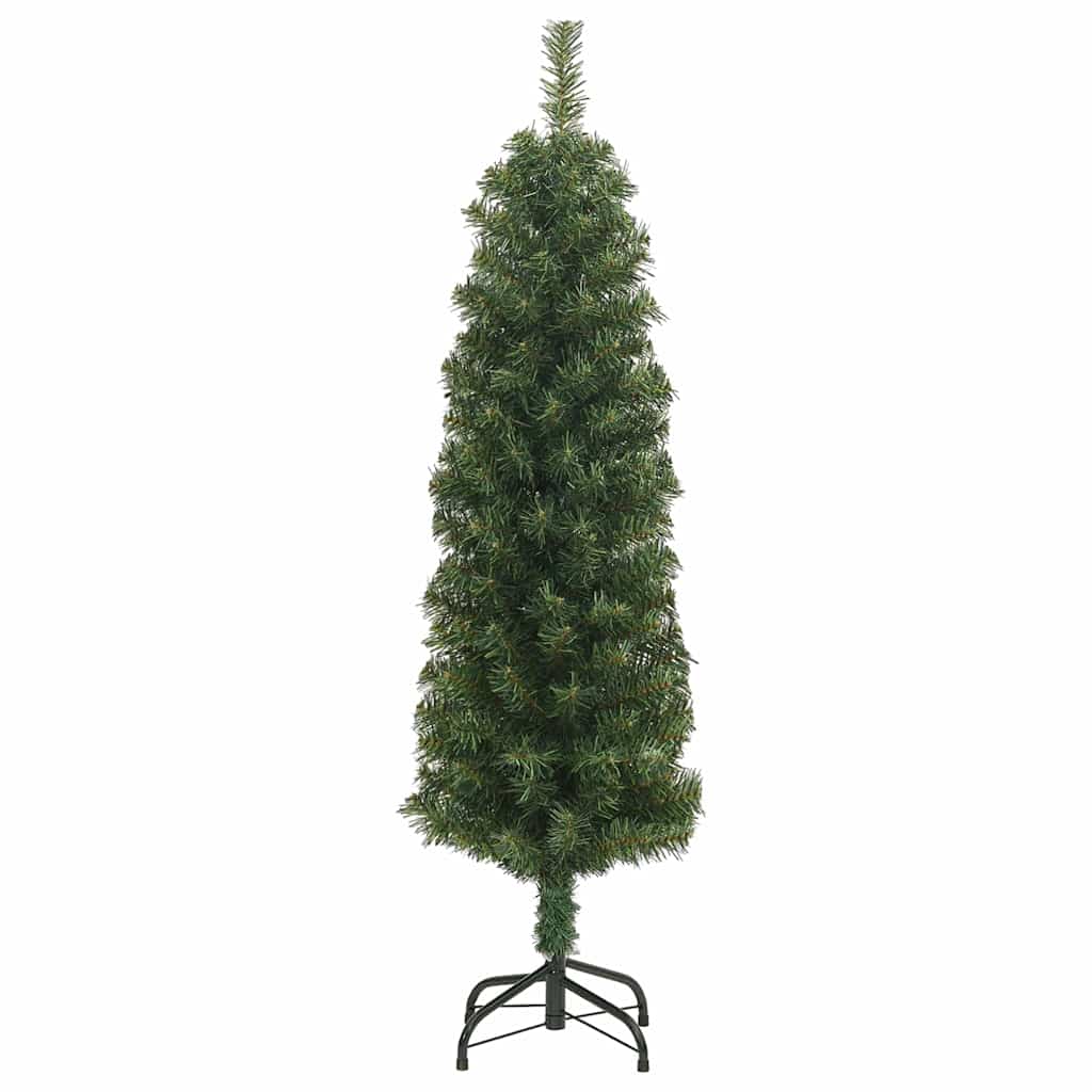 Künstlicher Weihnachtsbaum mit 150 LEDs mit Ständer Grün 120 cm