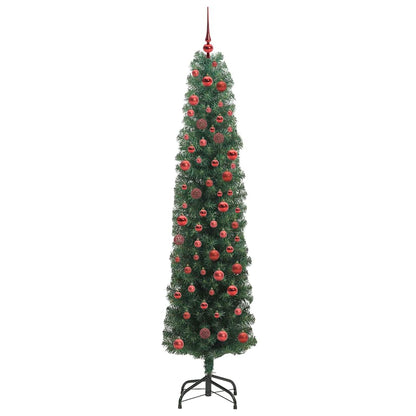 Künstlicher Weihnachtsbaum mit 300 LEDs mit Ständer Grün 180 cm