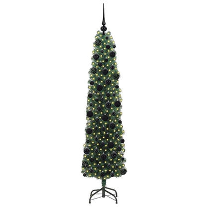 Künstlicher Weihnachtsbaum mit 300 LEDs mit Ständer Grün 180 cm