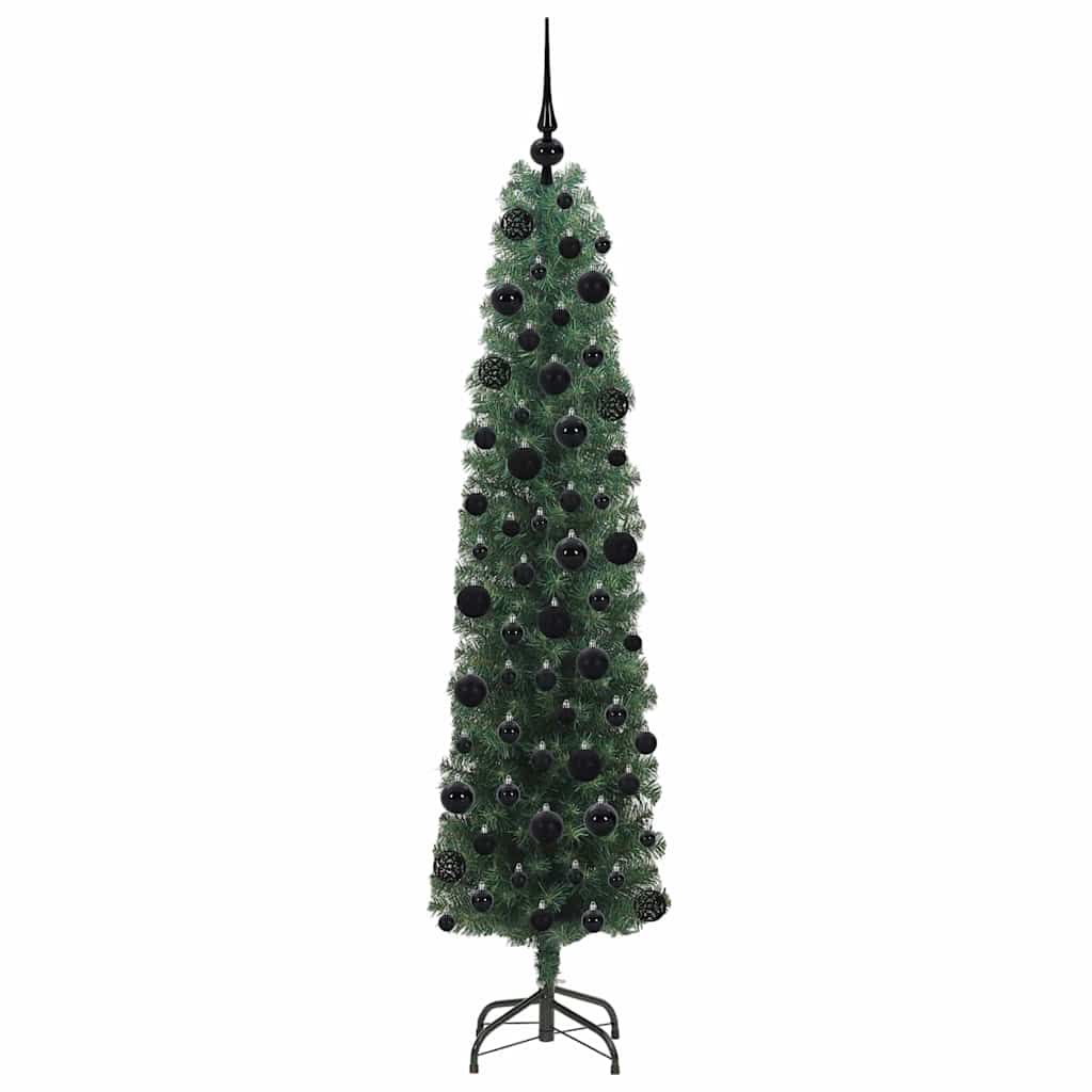 Künstlicher Weihnachtsbaum mit 300 LEDs mit Ständer Grün 180 cm