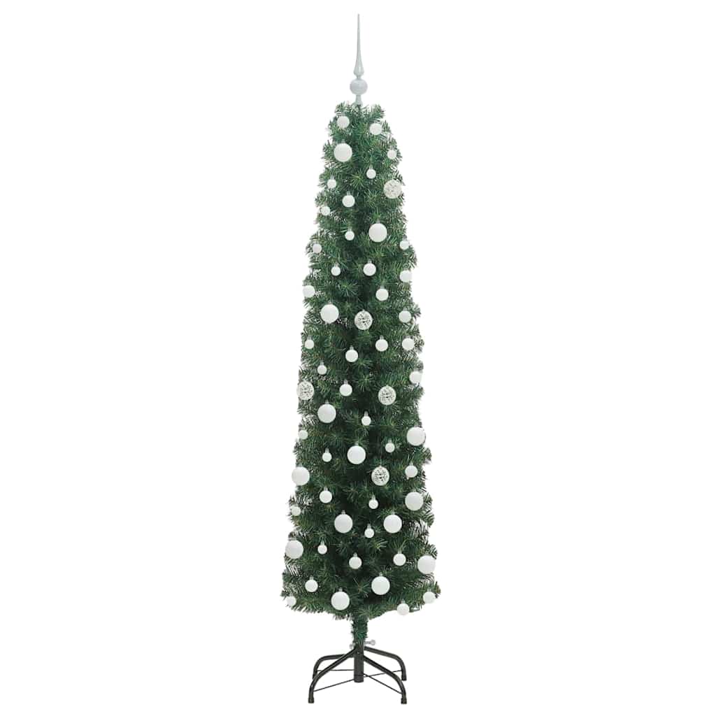 Künstlicher Weihnachtsbaum mit 300 LEDs mit Ständer Grün 180 cm