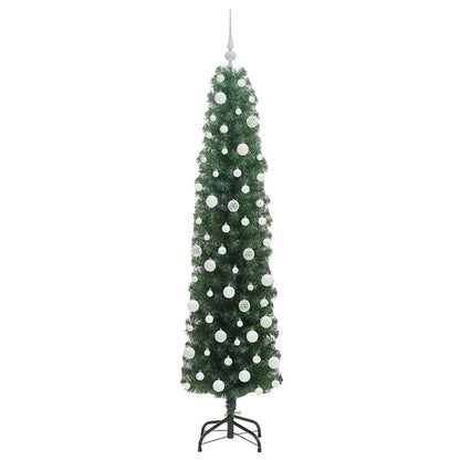 Künstlicher Weihnachtsbaum mit 300 LEDs mit Ständer Grün 180 cm