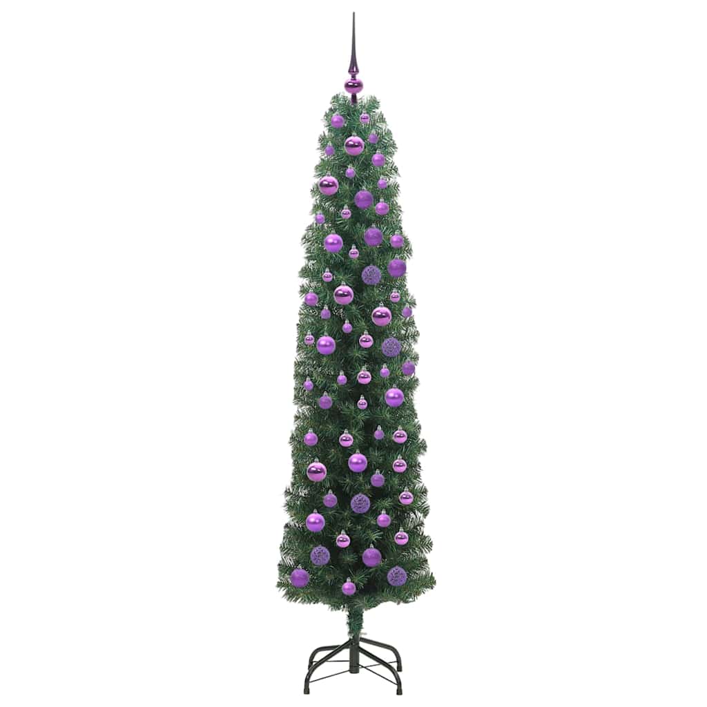 Künstlicher Weihnachtsbaum mit 300 LEDs mit Ständer Grün 180 cm