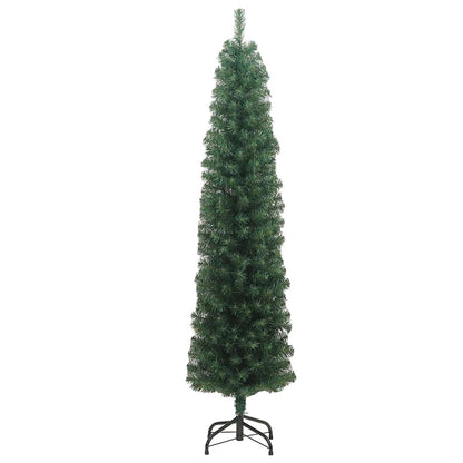 Künstlicher Weihnachtsbaum mit 300 LEDs mit Ständer Grün 180 cm