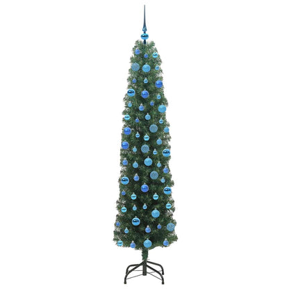 Künstlicher Weihnachtsbaum mit 300 LEDs mit Ständer Grün 180 cm