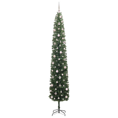 Künstlicher Weihnachtsbaum mit 300 LEDs mit Ständer Grün 270 cm