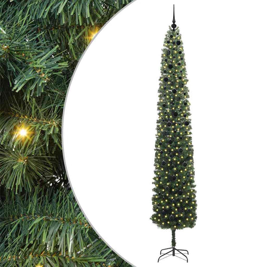 Künstlicher Weihnachtsbaum mit 300 LEDs mit Ständer Grün 300 cm