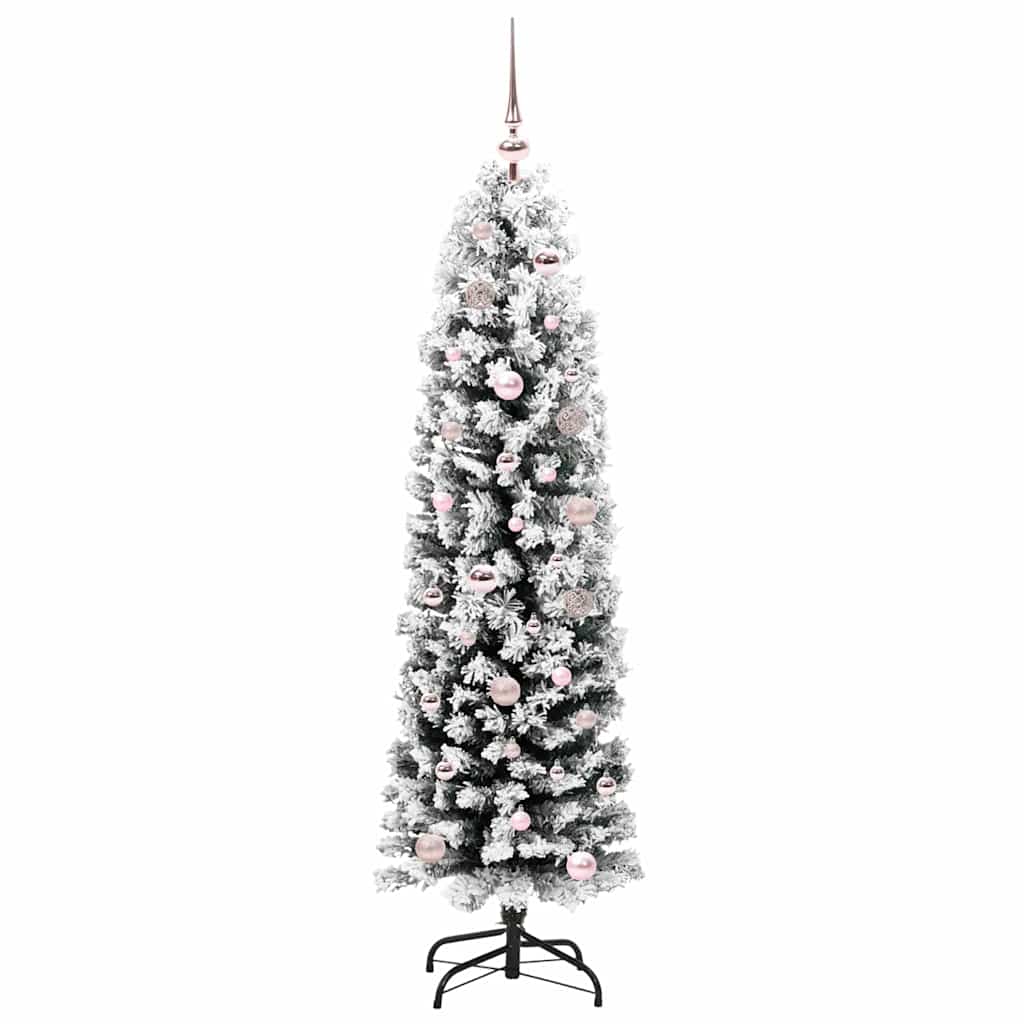 Künstlicher Weihnachtsbaum mit 150 LEDs mit Ständer Grün 150 cm