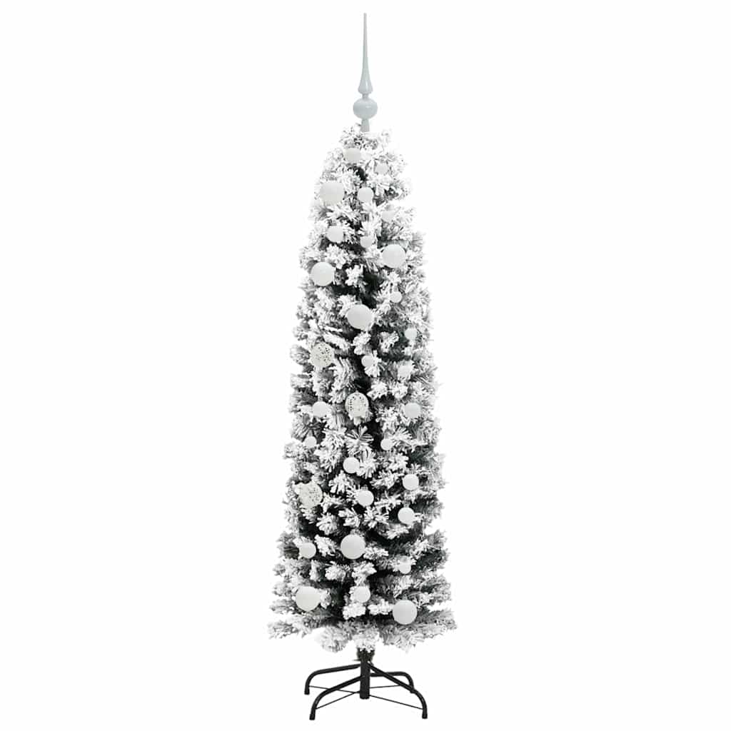 Künstlicher Weihnachtsbaum mit 150 LEDs mit Ständer Grün 150 cm
