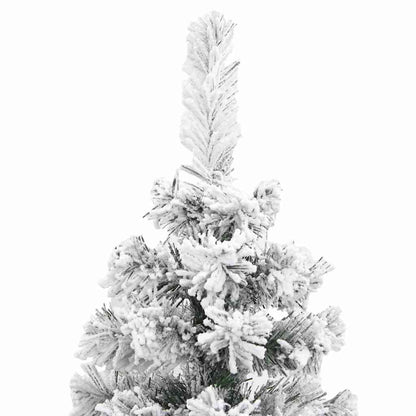 Albero di Natale artificiale con 150 LED e supporto, verde, 150 cm