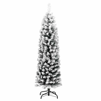Künstlicher Weihnachtsbaum mit 150 LEDs mit Ständer Grün 150 cm
