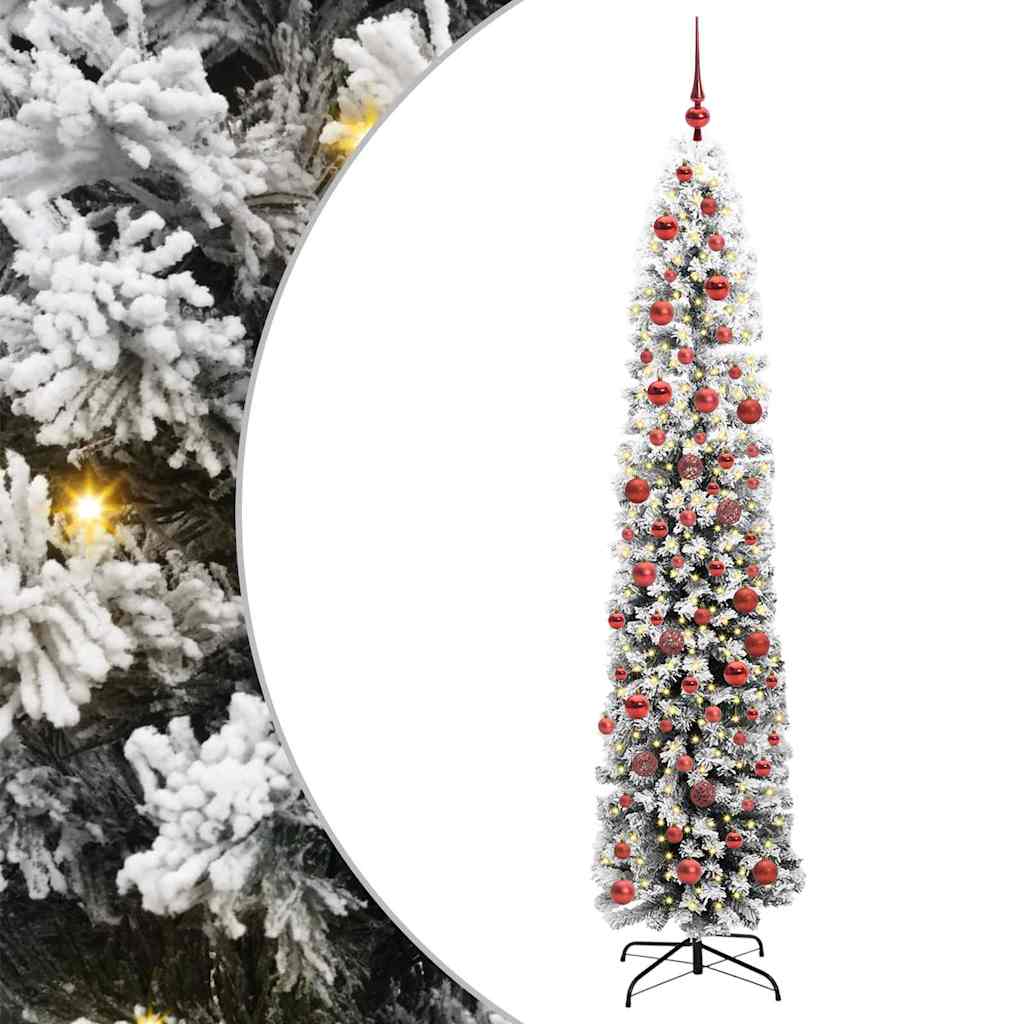 Künstlicher Weihnachtsbaum mit 300 LEDs mit Ständer Grün 180 cm