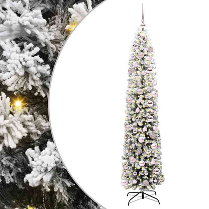 Künstlicher Weihnachtsbaum mit 300 LEDs mit Ständer Grün 180 cm