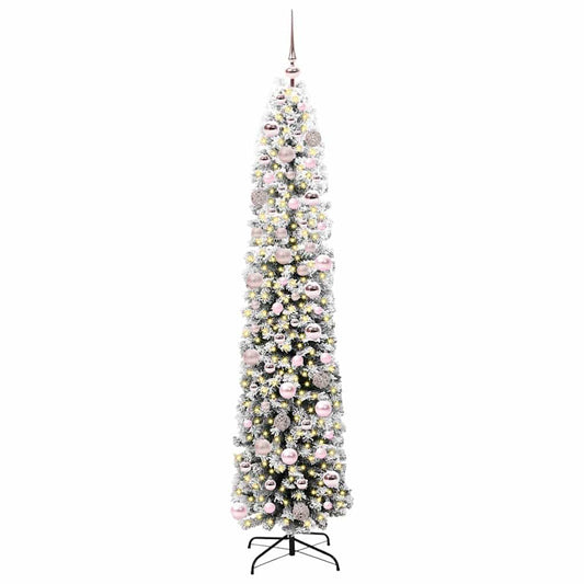 Künstlicher Weihnachtsbaum mit 300 LEDs mit Ständer Grün 180 cm
