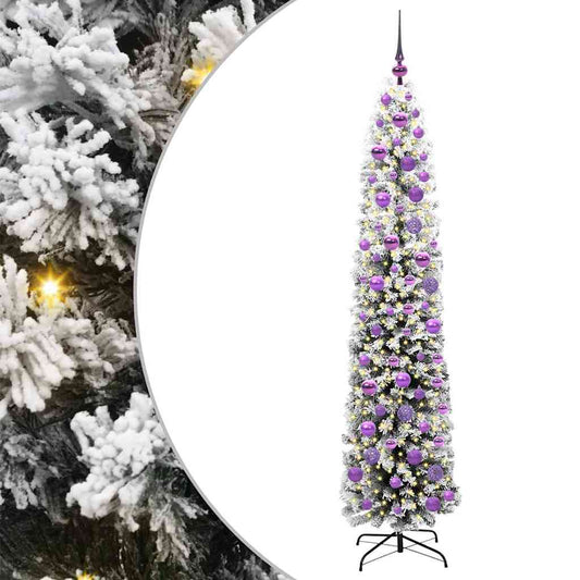 Künstlicher Weihnachtsbaum mit 300 LEDs mit Ständer Grün 180 cm