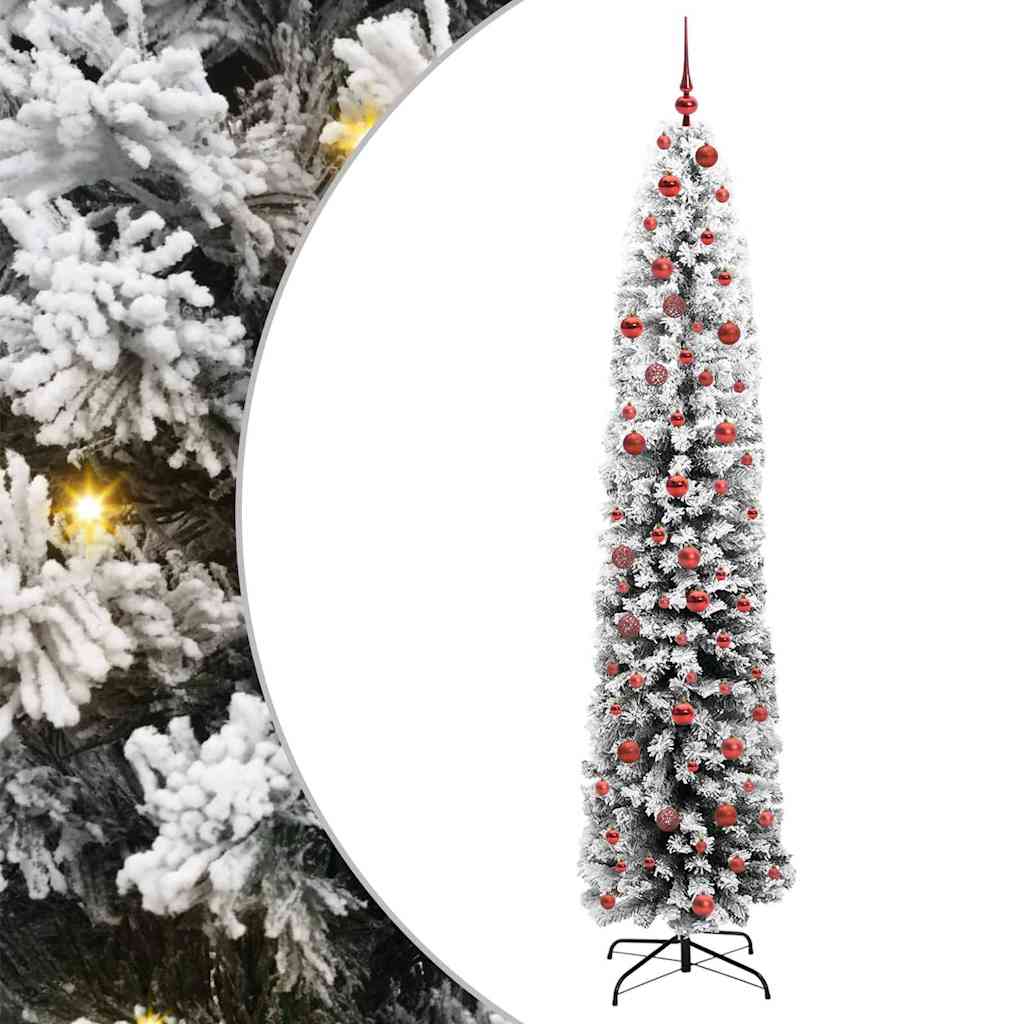 Künstlicher Weihnachtsbaum mit 300 LEDs mit Ständer Grün 210 cm