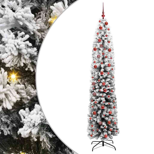 Künstlicher Weihnachtsbaum mit 300 LEDs mit Ständer Grün 210 cm