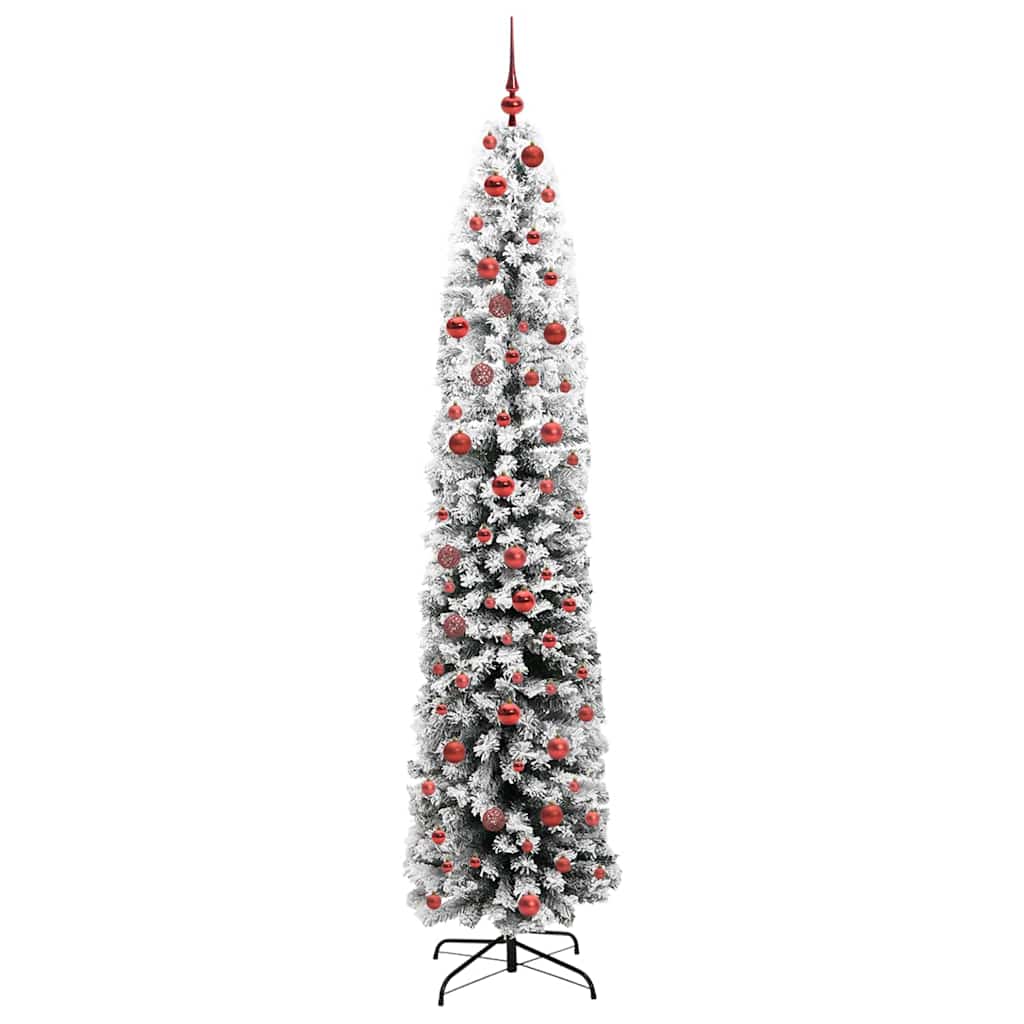 Künstlicher Weihnachtsbaum mit 300 LEDs mit Ständer Grün 210 cm