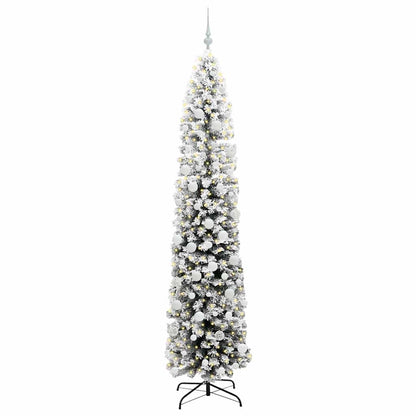 Künstlicher Weihnachtsbaum mit 300 LEDs mit Ständer Grün 210 cm