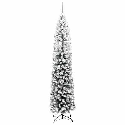 Künstlicher Weihnachtsbaum mit 300 LEDs mit Ständer Grün 210 cm