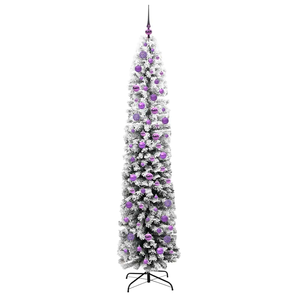 Künstlicher Weihnachtsbaum mit 300 LEDs mit Ständer Grün 210 cm