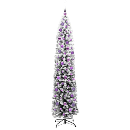 Künstlicher Weihnachtsbaum mit 300 LEDs mit Ständer Grün 210 cm