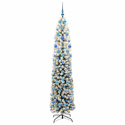 Künstlicher Weihnachtsbaum mit 300 LEDs mit Ständer Grün 210 cm