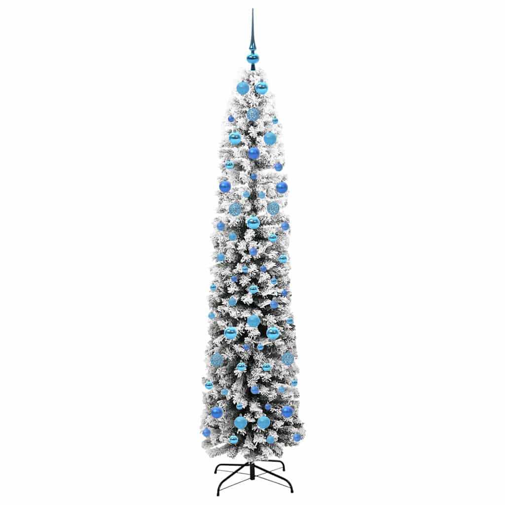 Künstlicher Weihnachtsbaum mit 300 LEDs mit Ständer Grün 210 cm