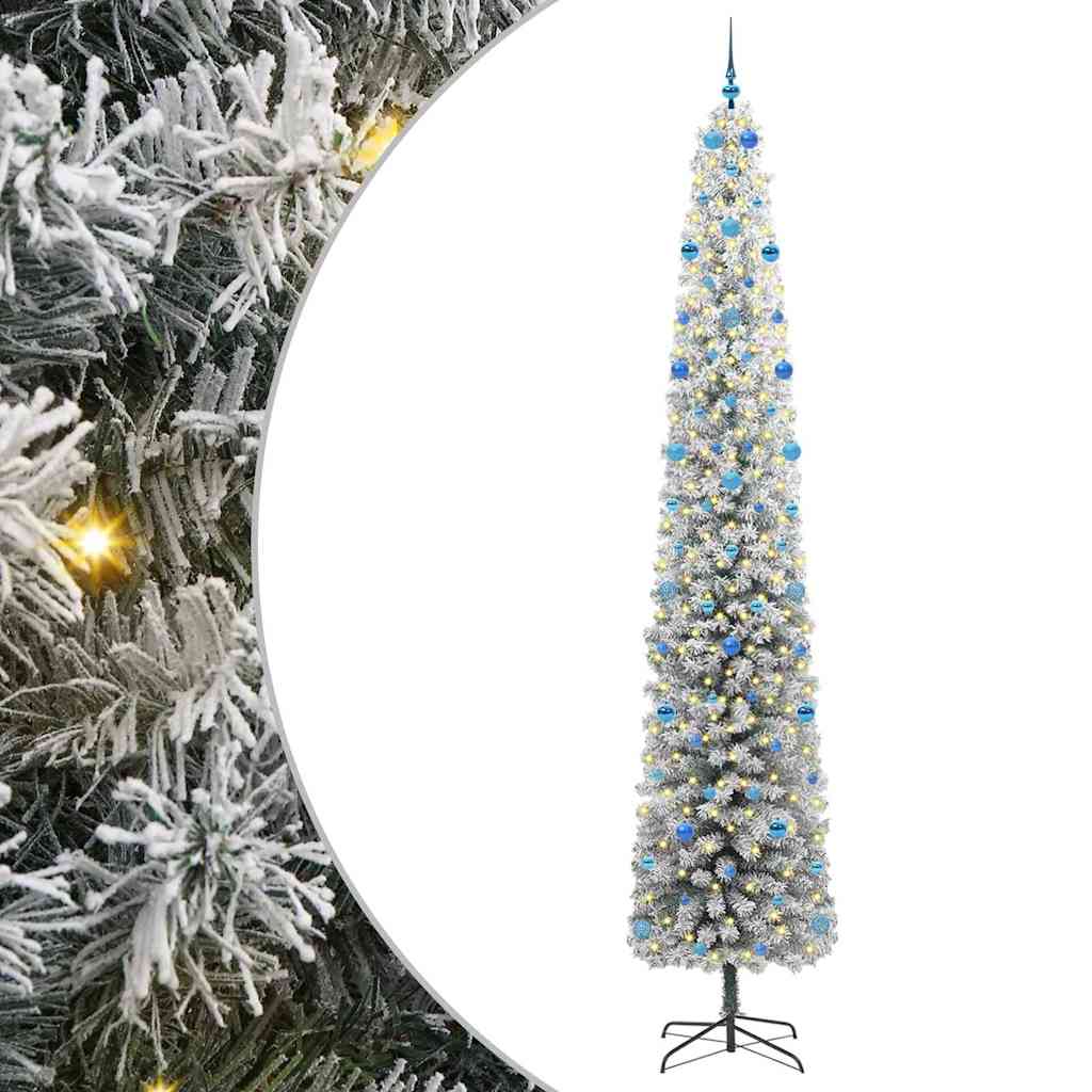 Künstlicher Weihnachtsbaum mit 300 LEDs mit Ständer Grün 300 cm