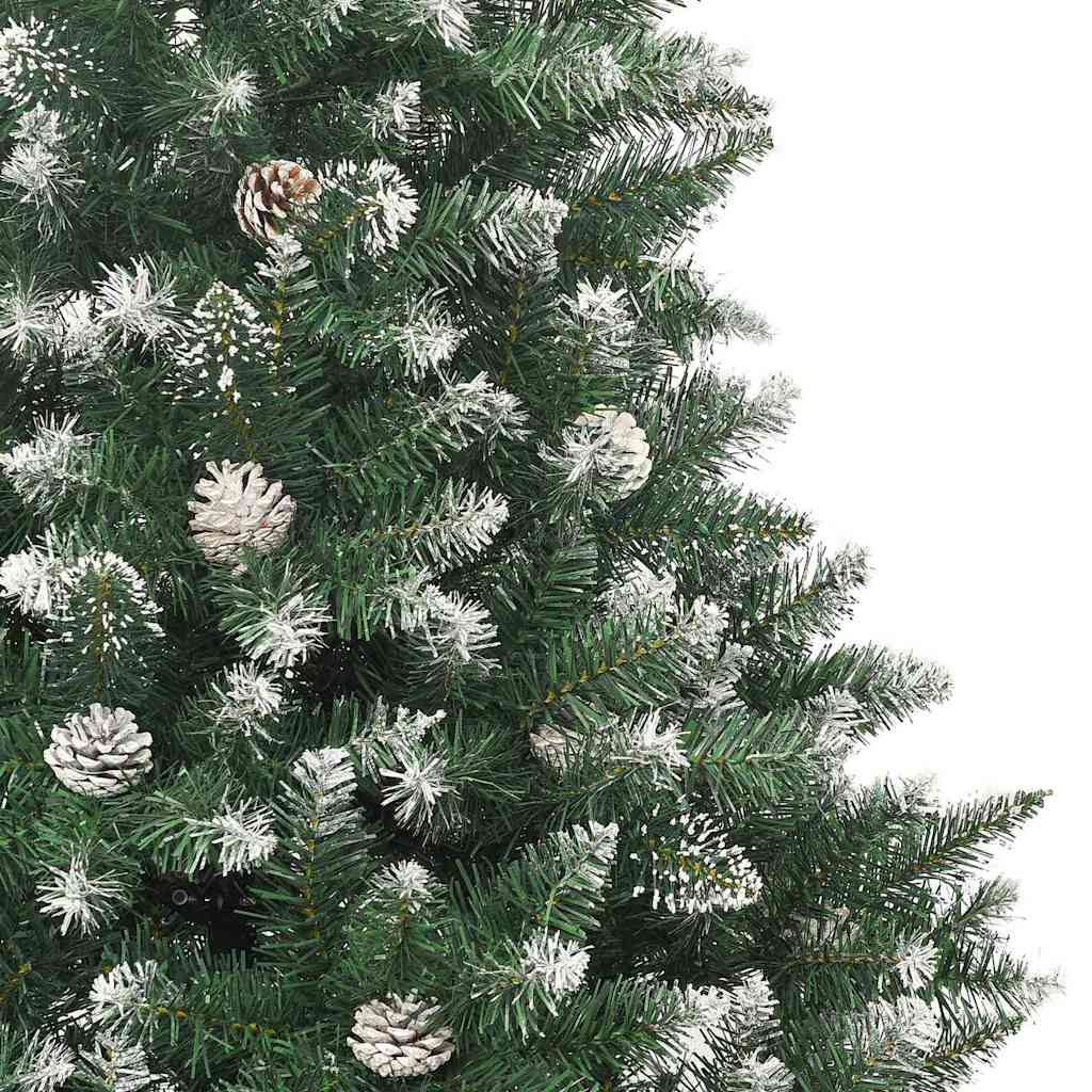 Künstlicher Weihnachtsbaum mit 300 LEDs mit Ständer Grün 180 cm