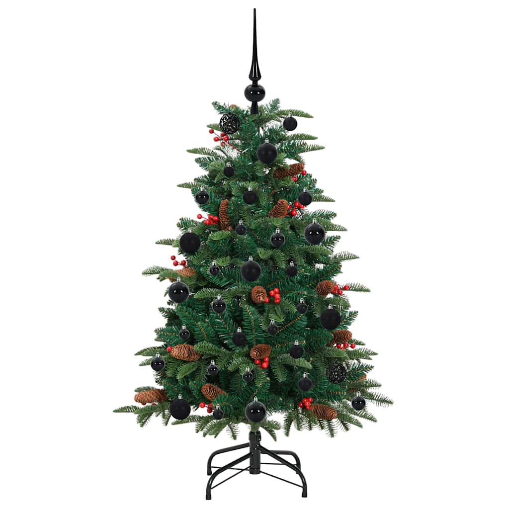 Künstlicher Weihnachtsbaum mit 150 LEDs mit Ständer Grün 120 cm