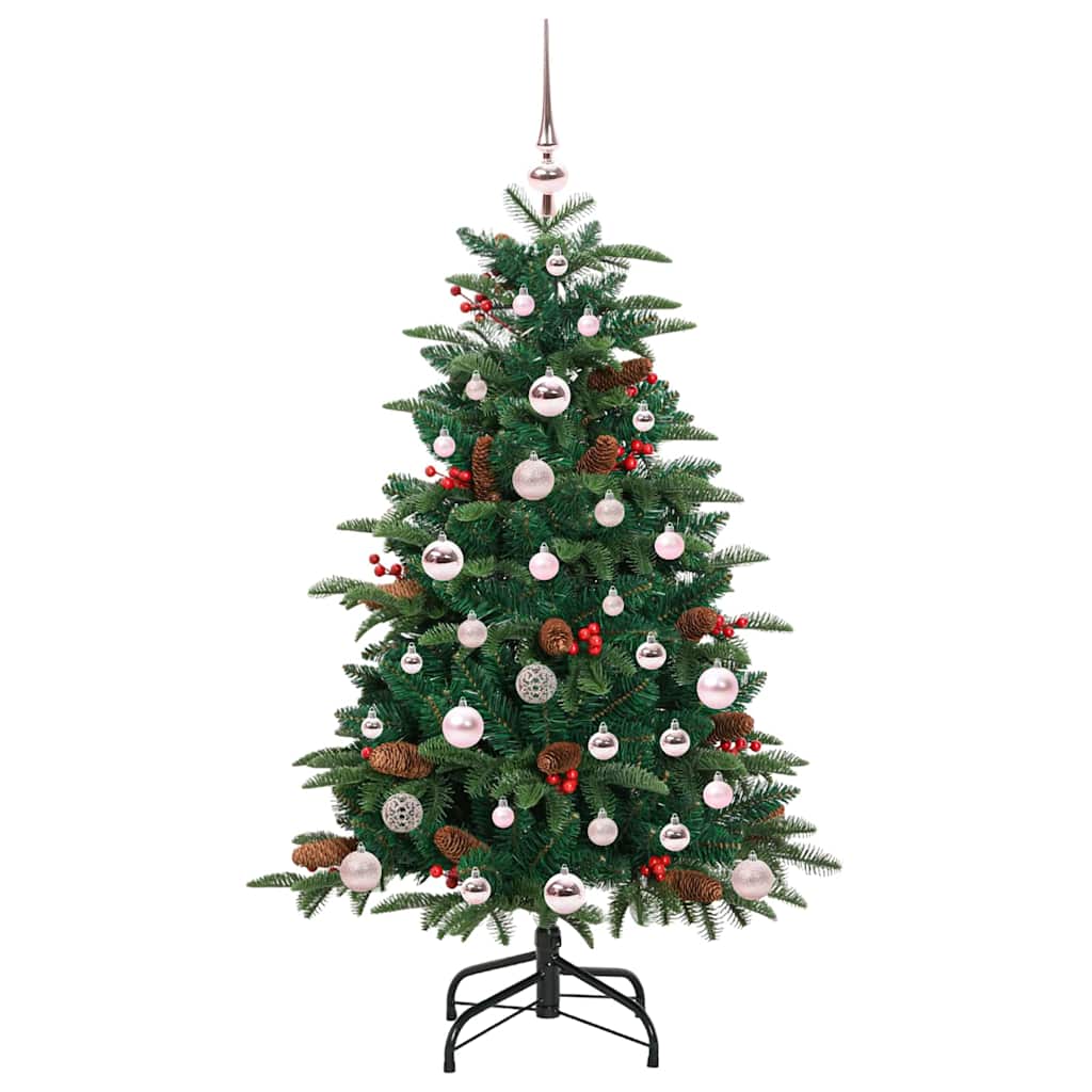 Künstlicher Weihnachtsbaum mit 150 LEDs mit Ständer Grün 120 cm