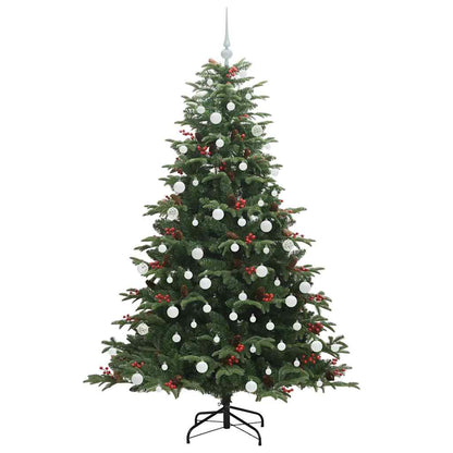Künstlicher Weihnachtsbaum mit 300 LEDs mit Ständer Grün 180 cm