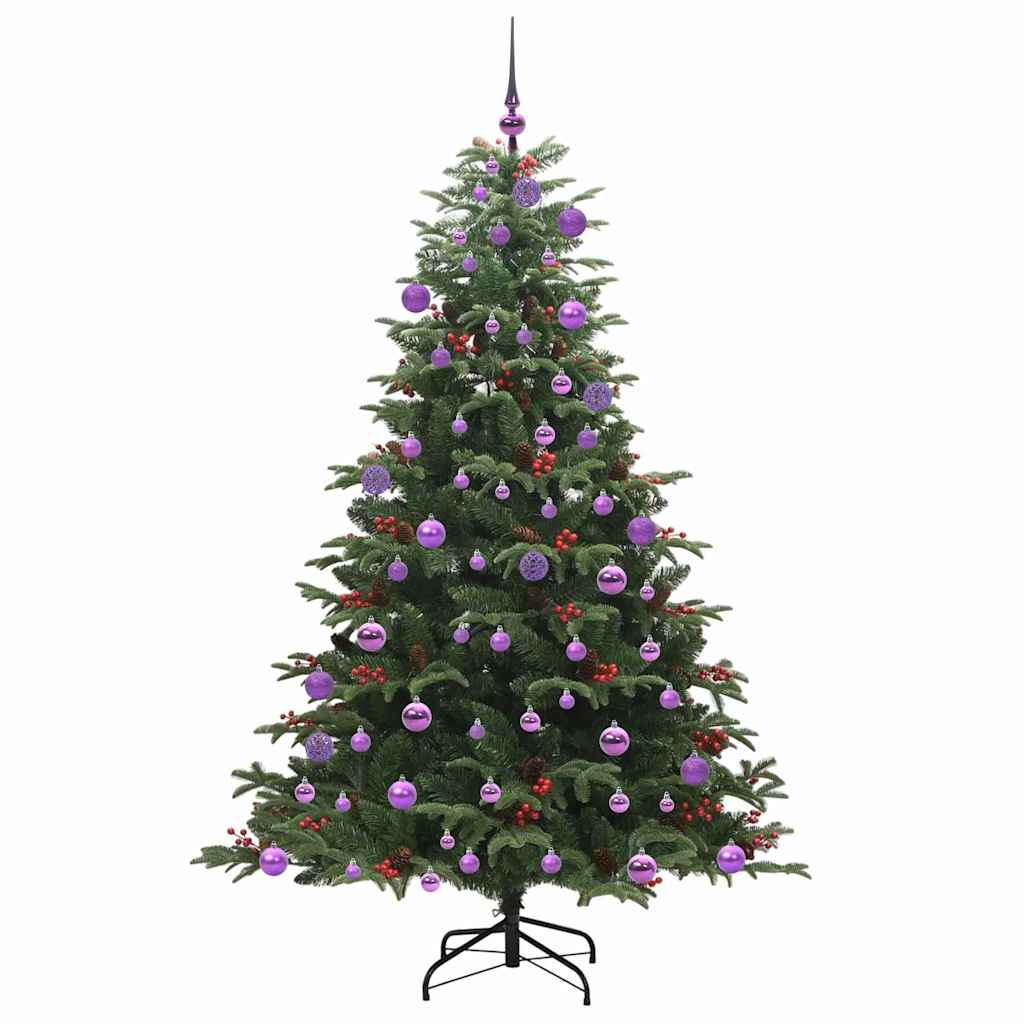 Künstlicher Weihnachtsbaum mit 300 LEDs mit Ständer Grün 180 cm