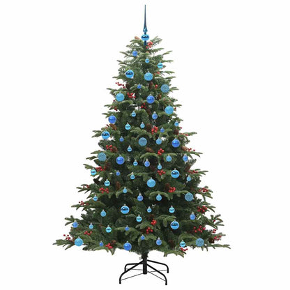 Künstlicher Weihnachtsbaum mit 300 LEDs mit Ständer Grün 180 cm