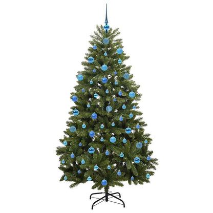 Künstlicher Weihnachtsbaum Grün 180 cm PVC und Metall