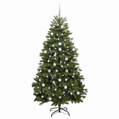 Künstlicher Weihnachtsbaum Grün 210 cm PVC und Metall