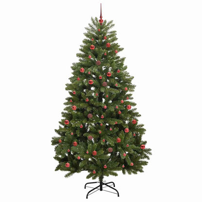 Künstlicher Weihnachtsbaum Grün 240 cm PVC und Metall