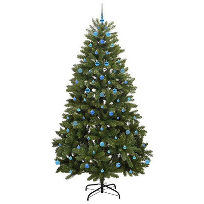 Künstlicher Weihnachtsbaum Grün 240 cm PVC und Metall