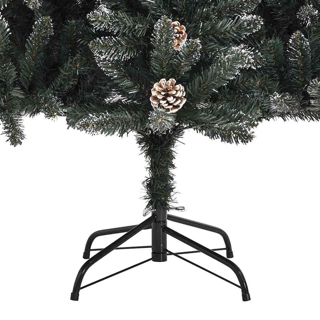 Künstlicher Weihnachtsbaum Grün 150 cm PVC, Plastik und Stahl