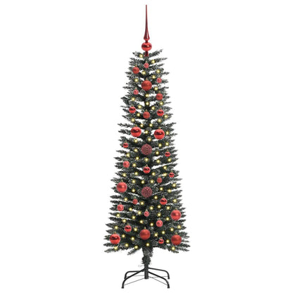 Künstlicher Weihnachtsbaum mit 150 LEDs mit Ständer Grün 120 cm