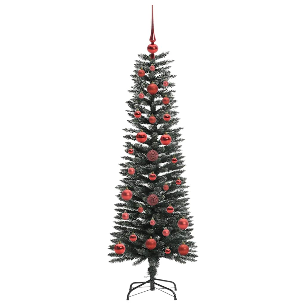 Künstlicher Weihnachtsbaum mit 150 LEDs mit Ständer Grün 120 cm