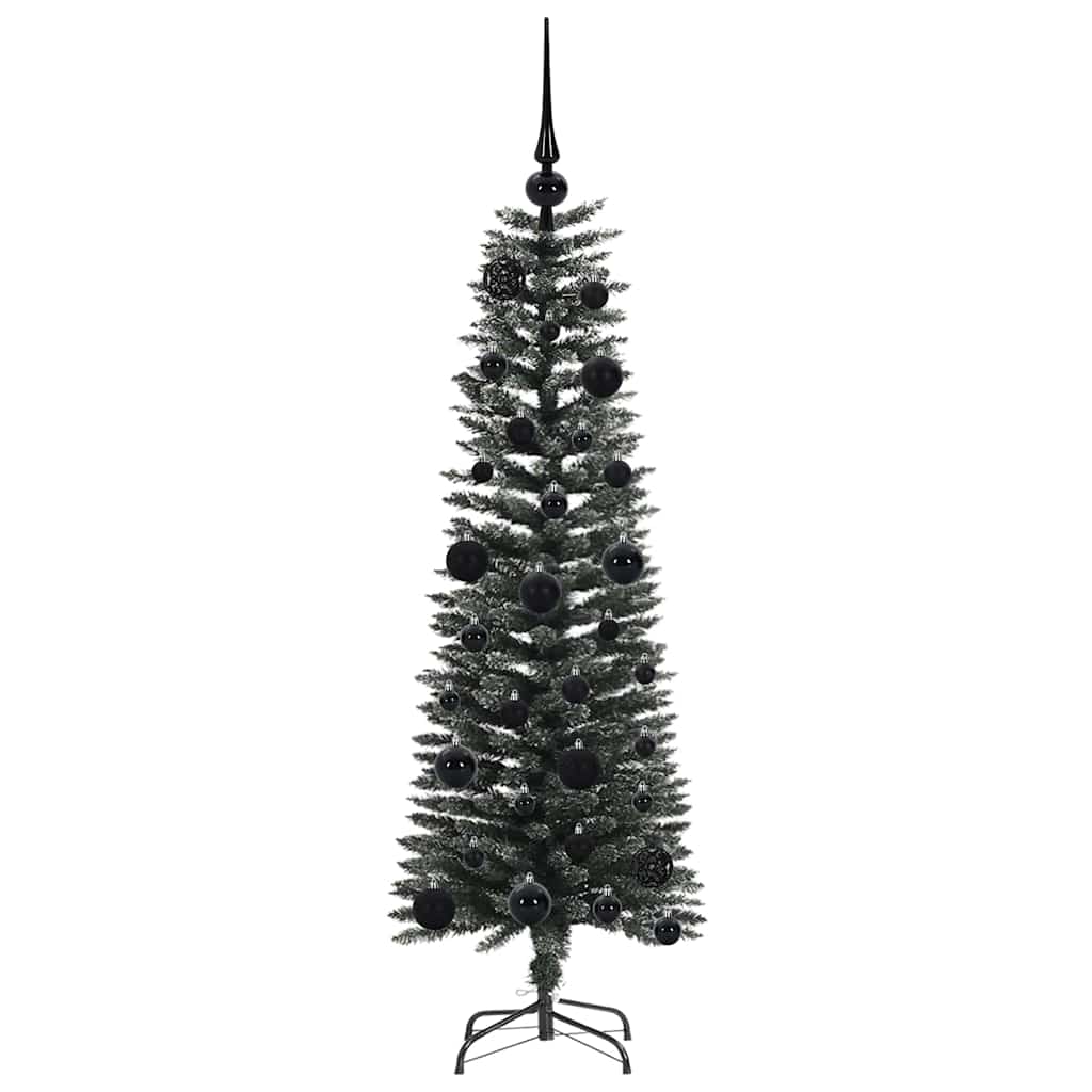 Künstlicher Weihnachtsbaum mit 150 LEDs mit Ständer Grün 120 cm