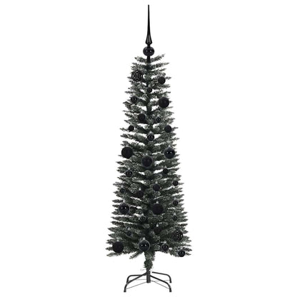 Künstlicher Weihnachtsbaum mit 150 LEDs mit Ständer Grün 120 cm