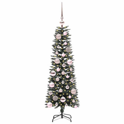 Künstlicher Weihnachtsbaum mit 150 LEDs mit Ständer Grün 120 cm