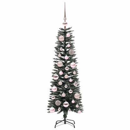 Künstlicher Weihnachtsbaum mit 150 LEDs mit Ständer Grün 120 cm