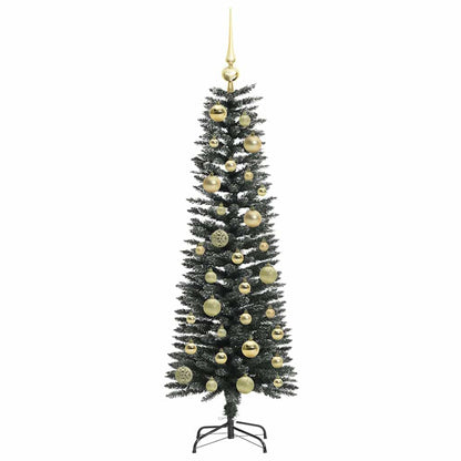 Künstlicher Weihnachtsbaum mit 150 LEDs mit Ständer Grün 120 cm