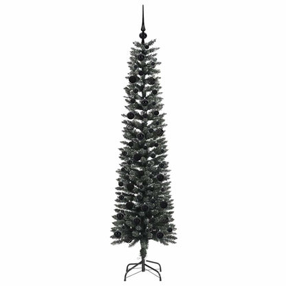 Künstlicher Weihnachtsbaum mit 300 LEDs mit Ständer Grün 180 cm